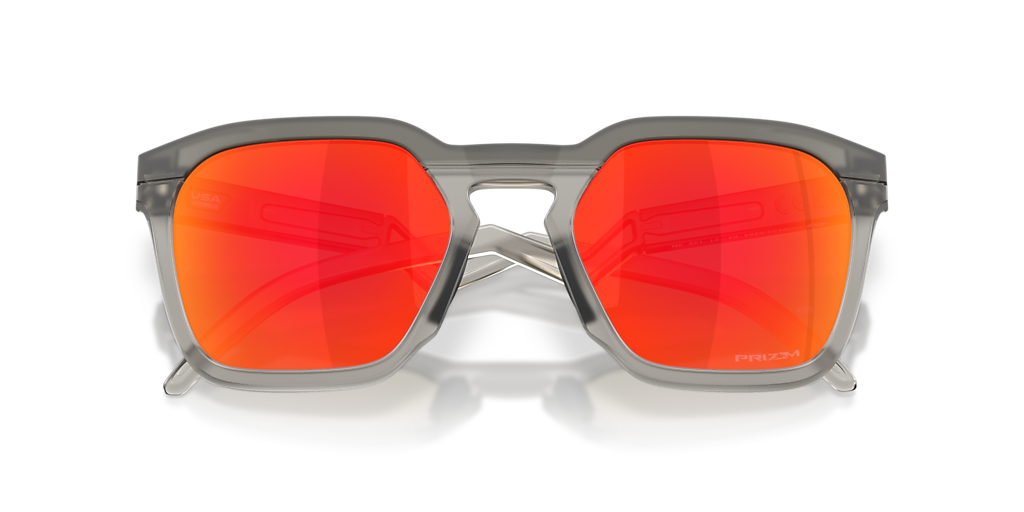Oakley HSTN SQ L (54 - 21) with Orange lenses and Grey frame