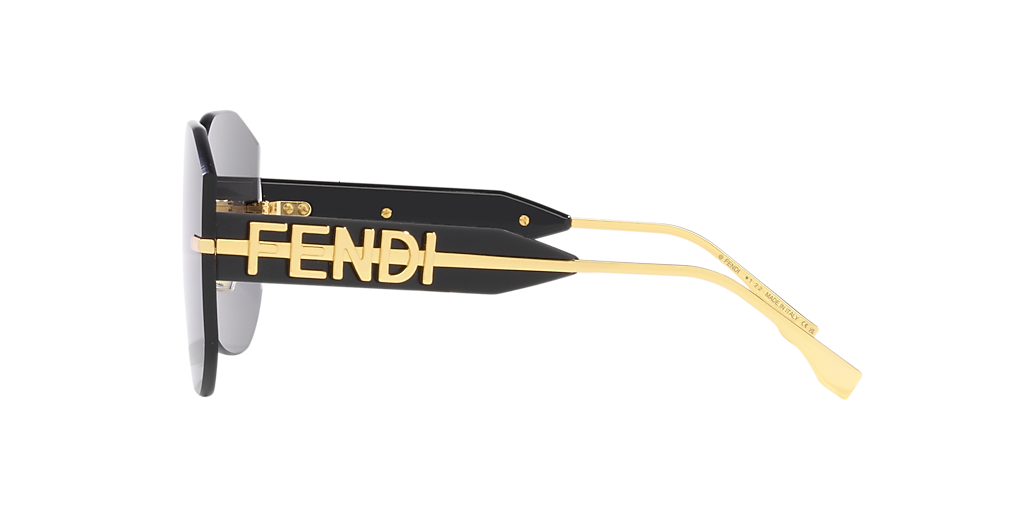 Fendi FE40067U XL (99 - 199) with Grey lenses and Gold frame