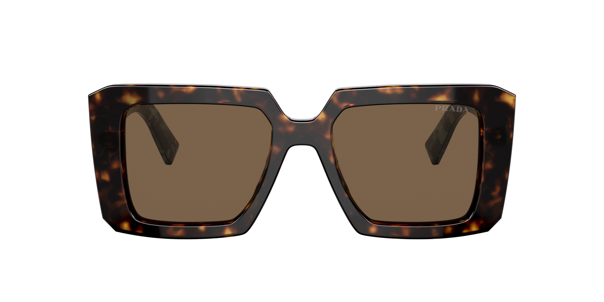 Prada PR 23YSF S (52 - 19) with Brown lenses and Tortoise frame