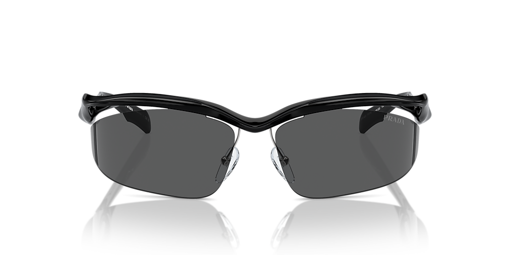 Prada PR A25S L (71 - 16) with Grey lenses and Black frame