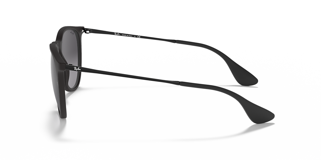 Ray-Ban Erika Classic M (54 - 18) with Grey lenses and Black frame