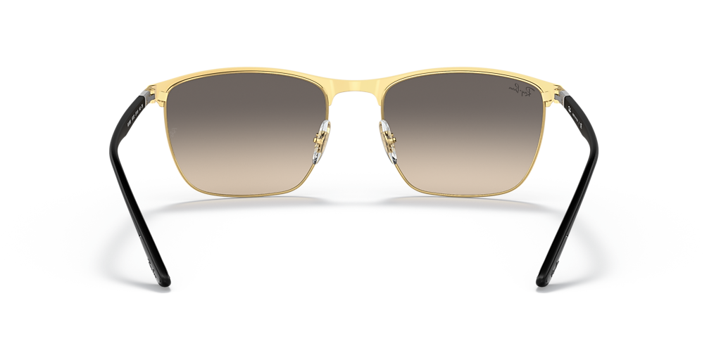 Ray-Ban RB3686 XL (57 - 19) with Grey lenses and Black frame