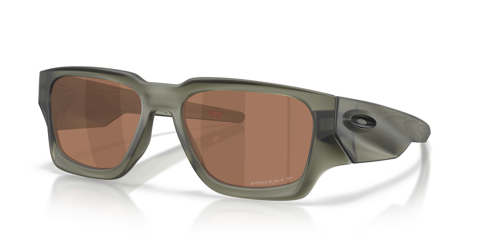 Oakley Instagator XL (58 - 18) with Brown lenses and Green frame