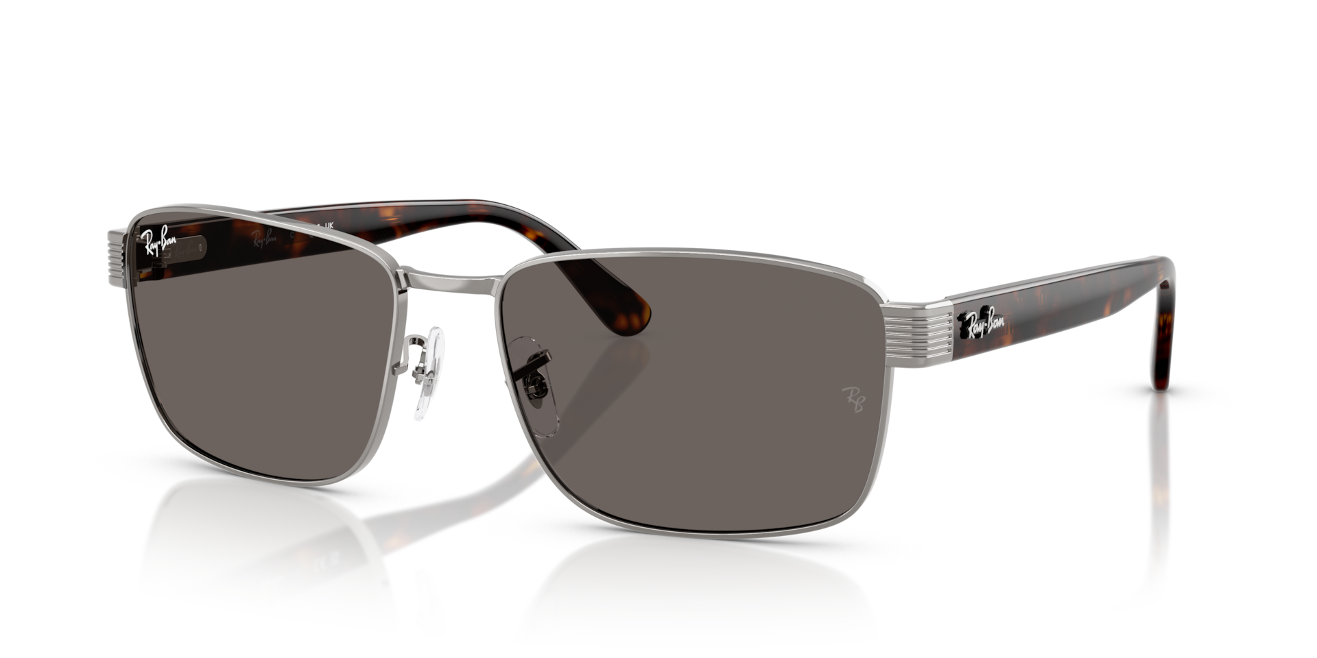 週末セール！RayBan レイバン RB3750 Ray-Ban RB3750 XL (59 - 18) with Grey lenses and Grey frame
