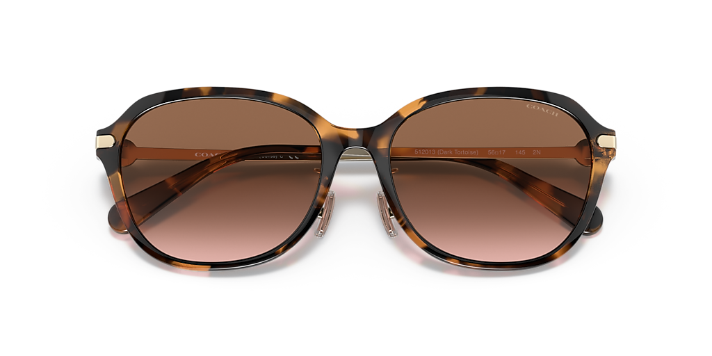 Coach C6199 XL (56 - 17) with Brown lenses and Tortoise frame