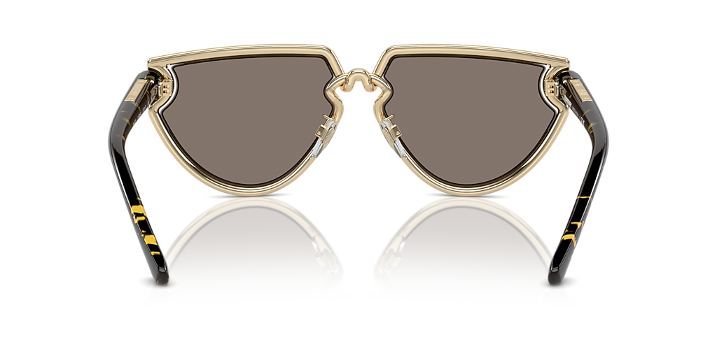 Burberry BE3152 M (61 - 17) with Brown lenses and Gold frame  display picture 1