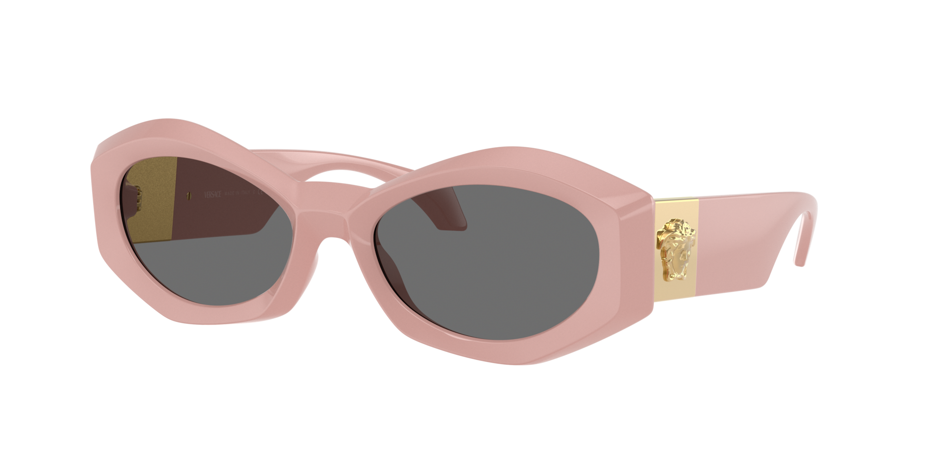 Versace Woman Sunglass VE4466U -  Frame color: Pink, Lens color: Grey