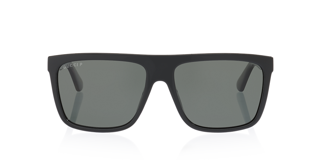Gucci GG0748S XL (59 - 17) with Grey lenses and Black frame