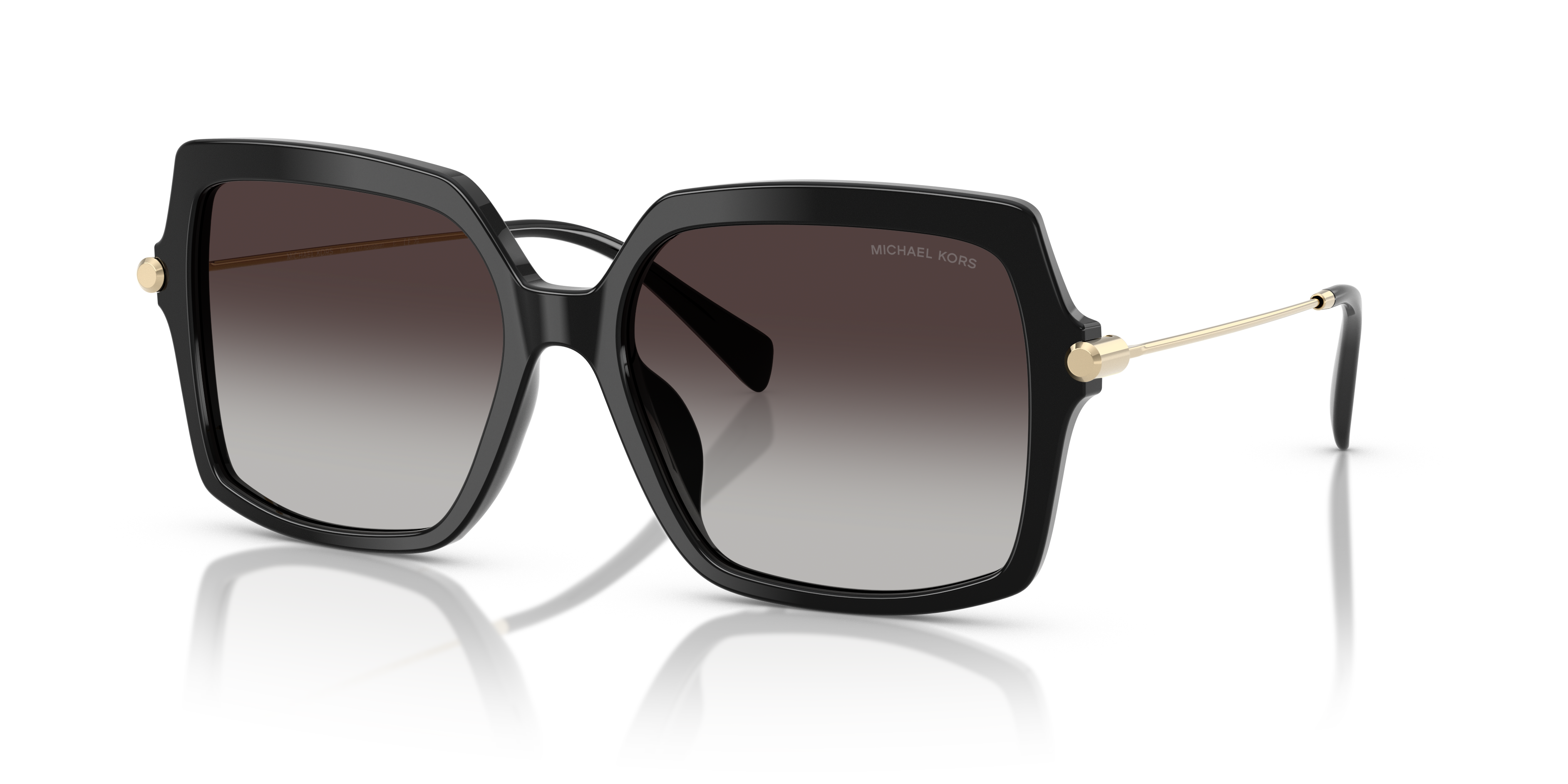Michael Kors Quogue XXL (57 - 17) with Grey lenses and Black frame