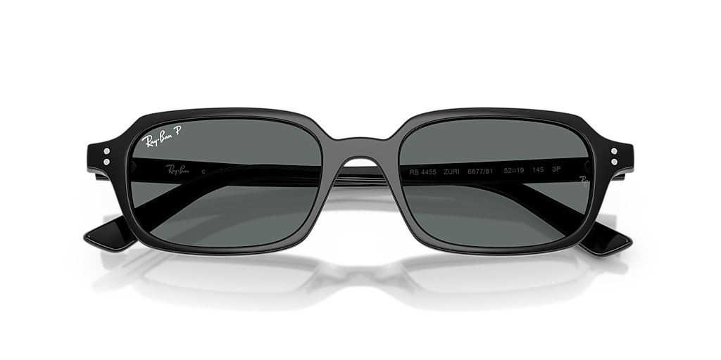 Ray-Ban Zuri Bio-Based L (52 - 19) with Grey lenses and Black