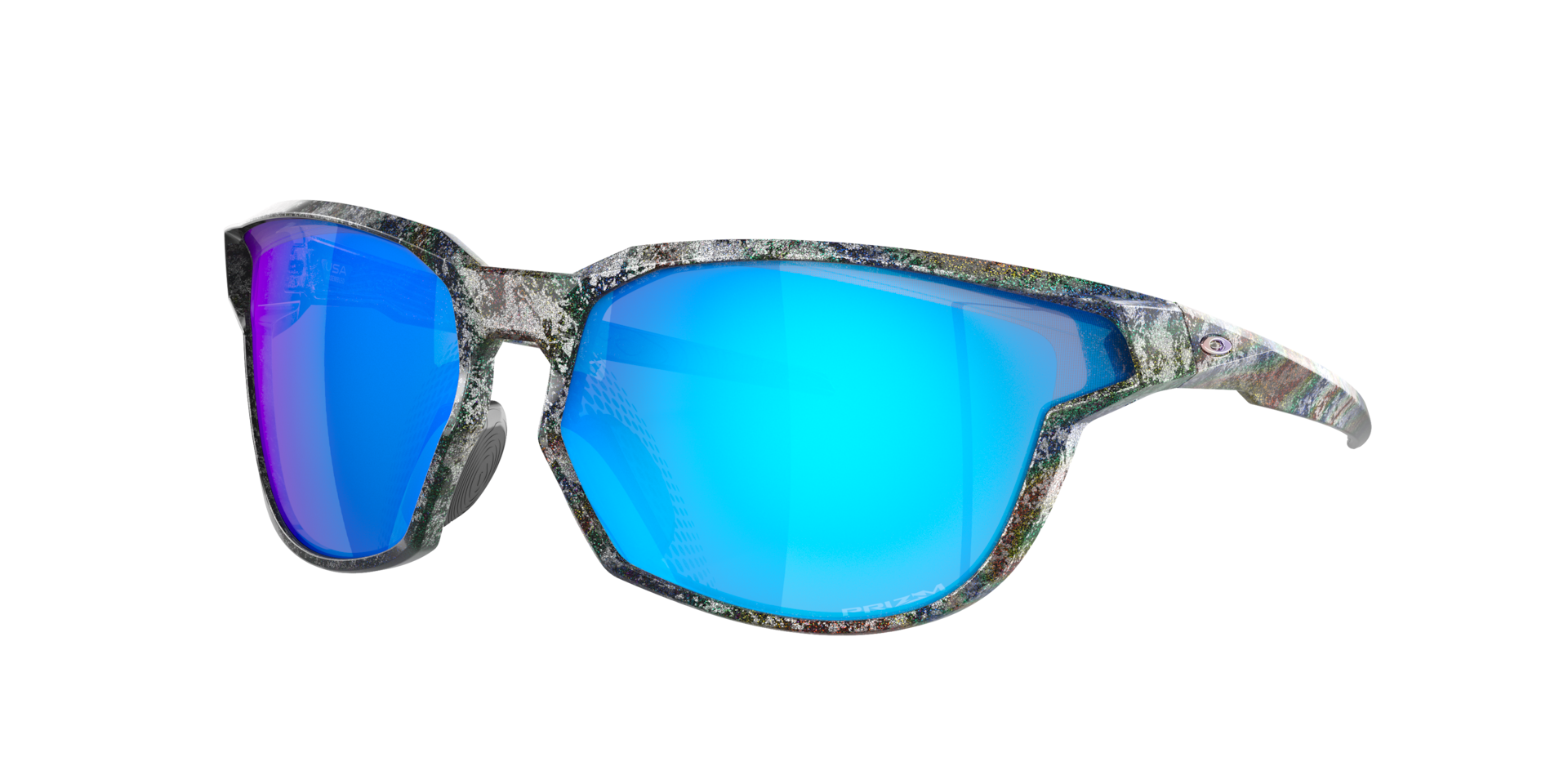 Oakley Homme Sunglass Kaast Verve Collection - Couleur du Monture: Verve Spacedust, Couleur de Lentille: Prizm Saphir
