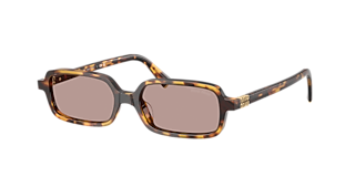 Miu Miu MU 04ZS S (50 - 18) with Grey lenses and Tortoise frame