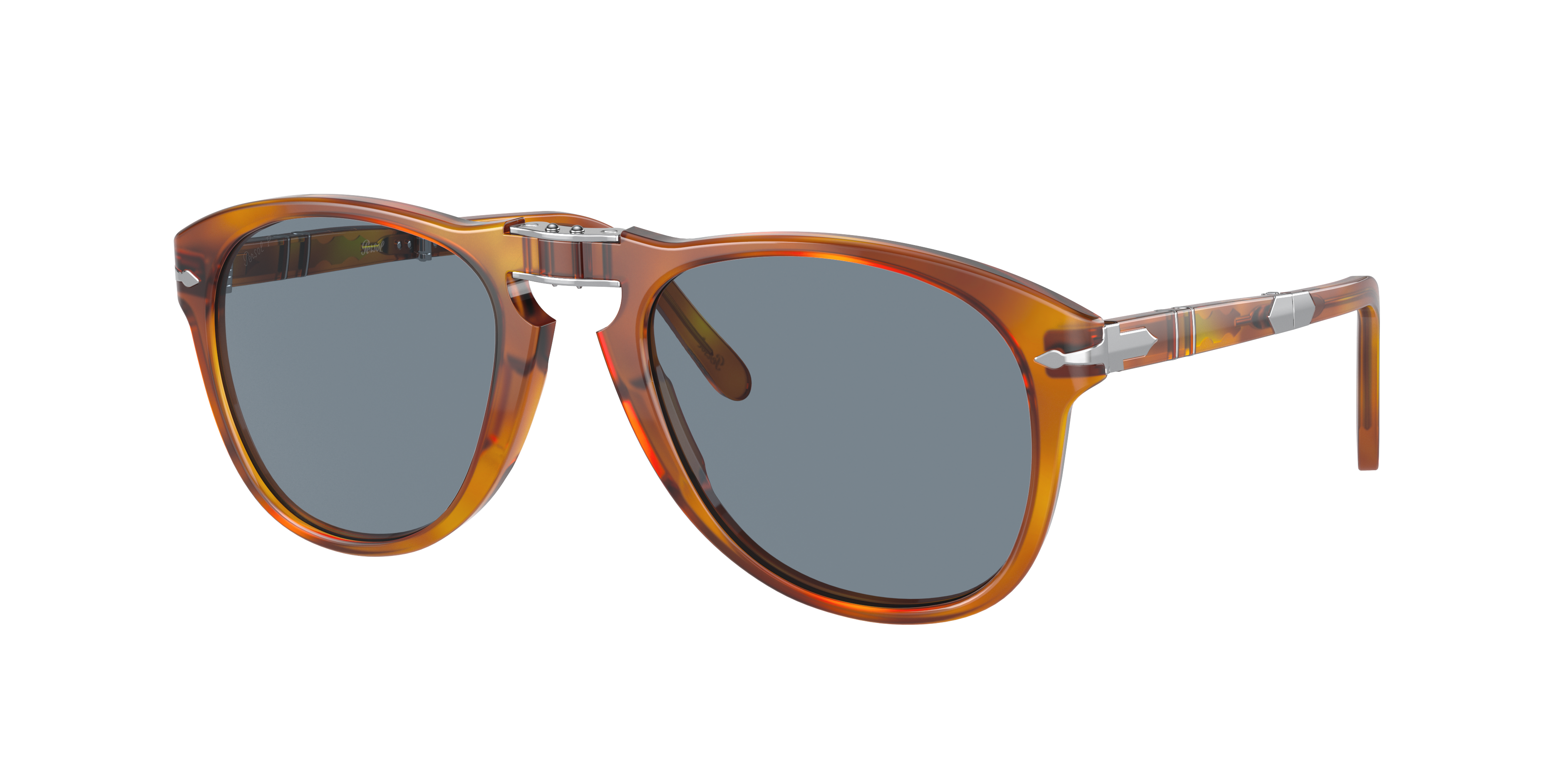 Persol 714SM - Steve McQueen L (54 - 21) with Blue lenses and