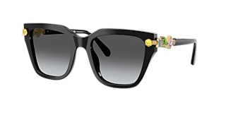 Swarovski SK6016 M (56 - 18) with Brown lenses and Tortoise frame