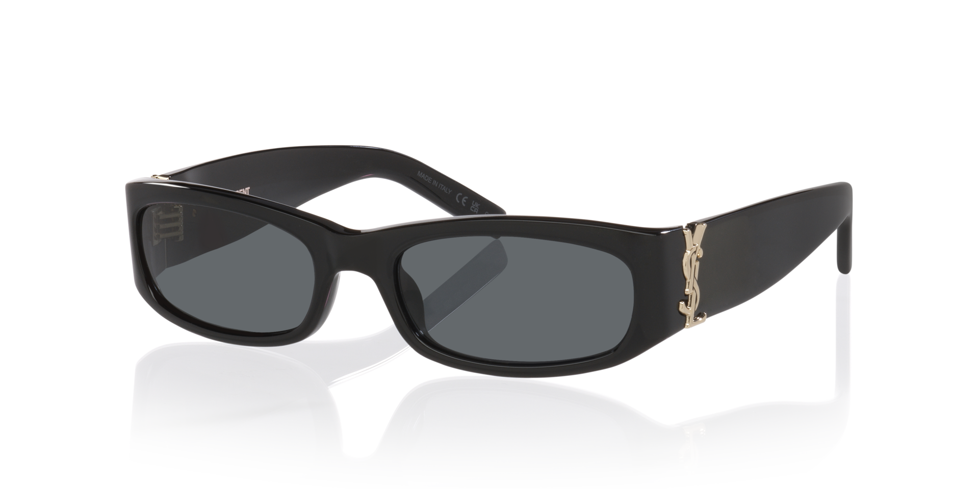 Saint Laurent SLM152 M (55 - 19) with Black lenses and Black frame