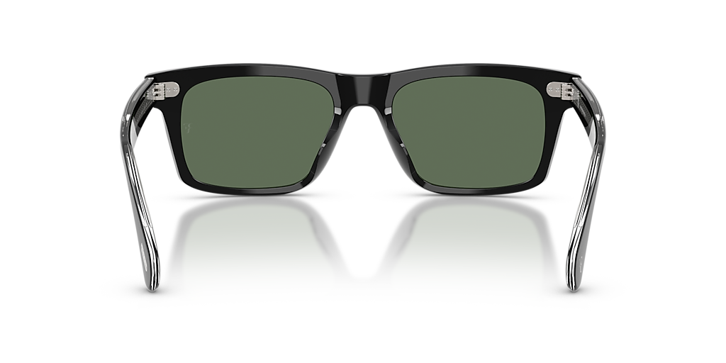Oliver Peoples R-16 XL (55 - 19) with Green lenses and Black frame