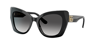 Dolce&Gabbana DG4489 L (55 - 18) with Grey lenses and Black frame