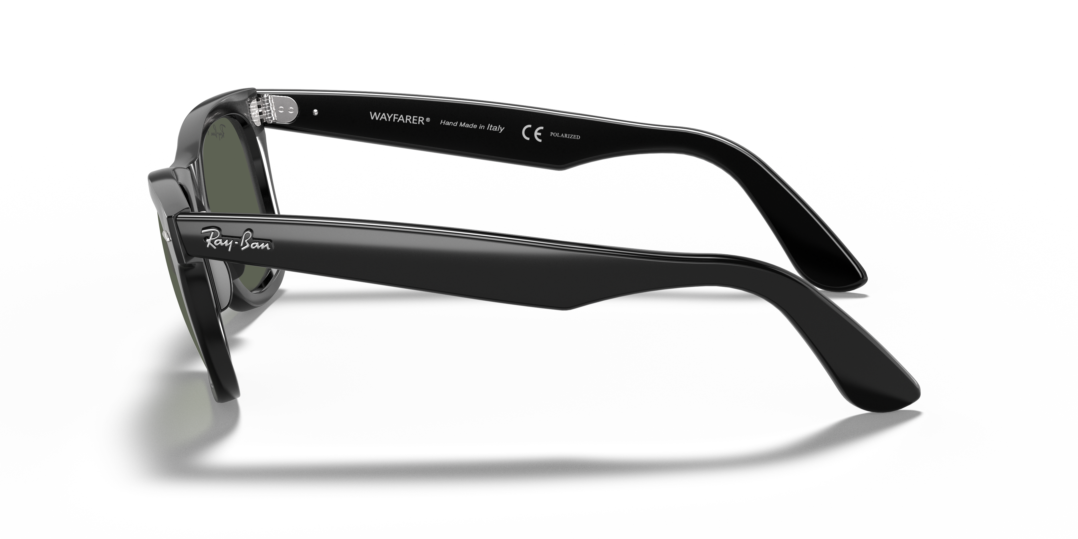 Ray-Ban Original Wayfarer Classic XL (54 - 18) with Green lenses