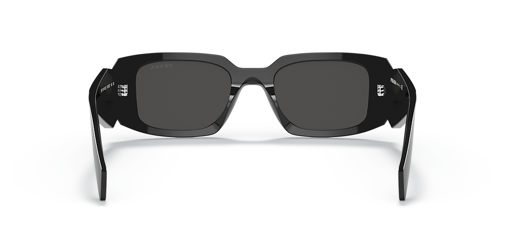 Prada PR 17WS S (49 - 20) with Grey lenses and Black frame