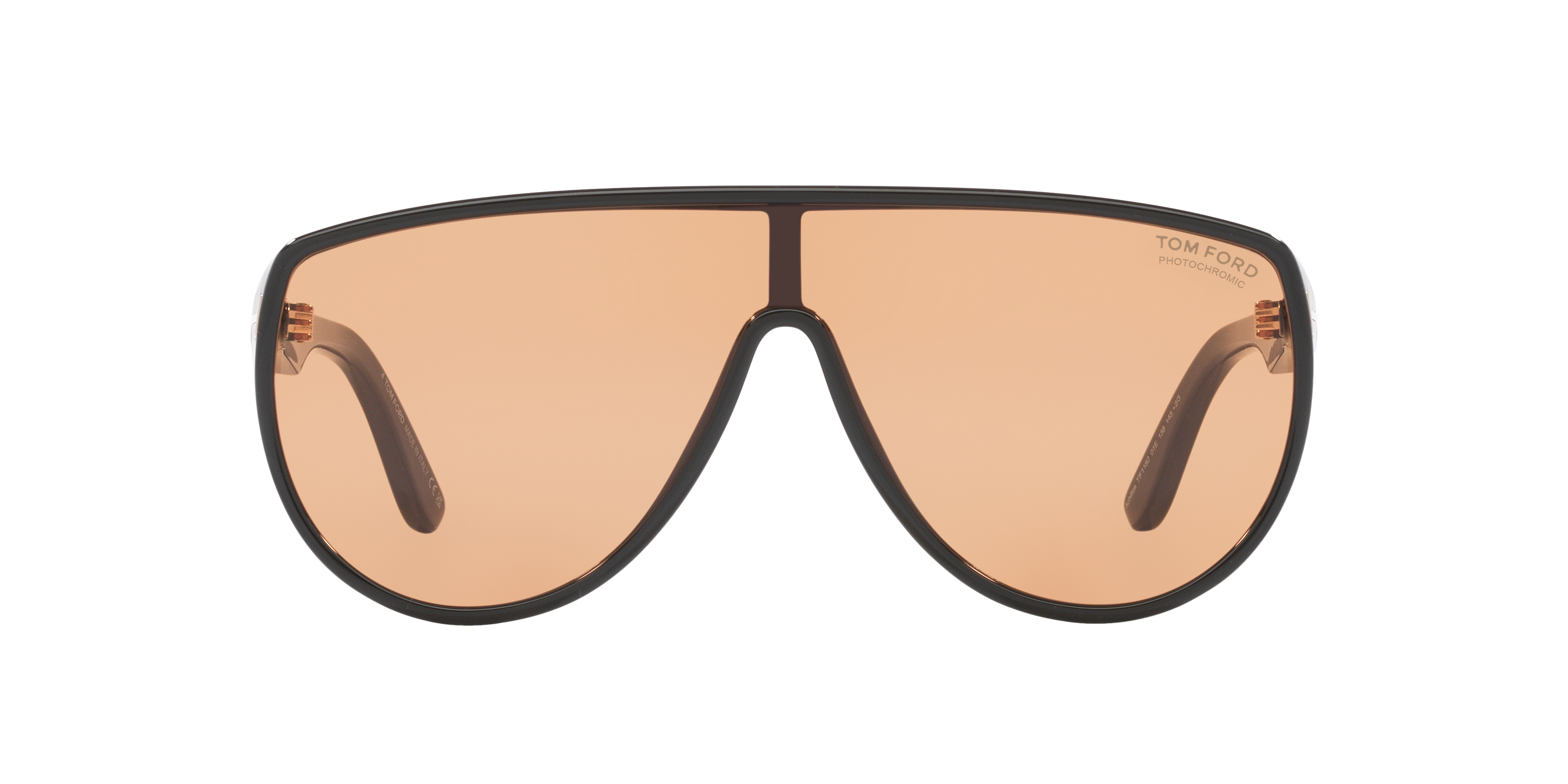 Tom Ford Achilles XXL (47 - 147) with Brown lenses and Black frame