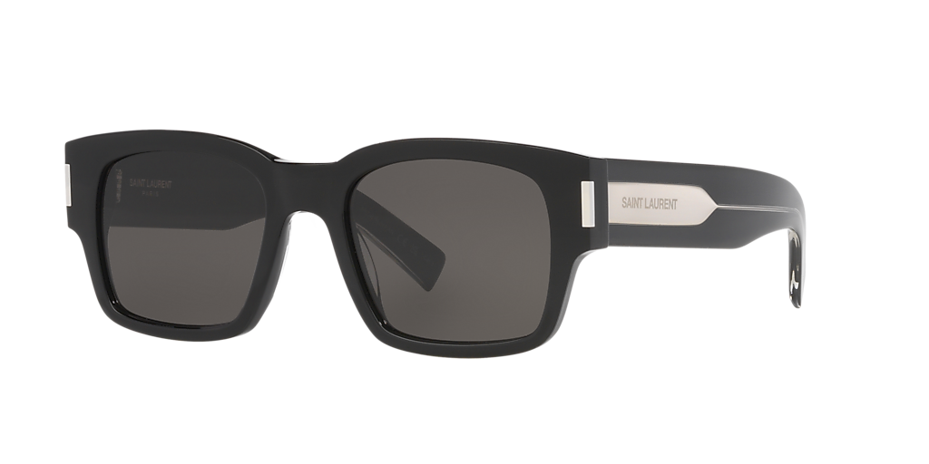 Saint Laurent SL 617 S (53 - 20) with Black lenses and Black frame