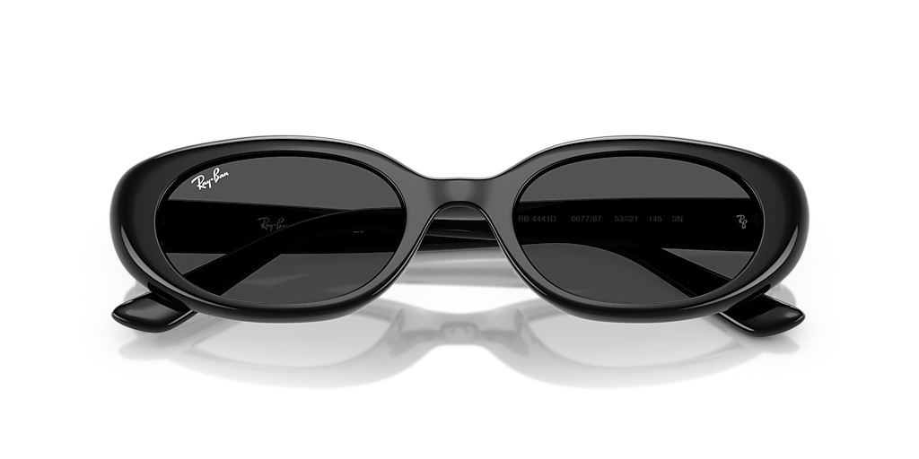 Ray-Ban RB4441D Bio-Based L (53 - 21) with Grey lenses and Black