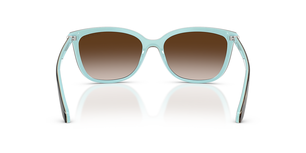 Tiffany & Co. TF4105HB S (55 - 17) with Brown lenses and Tortoise