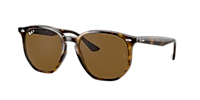 Ray-Ban RB4306 L (54 - 19) with Brown lenses and Tortoise frame