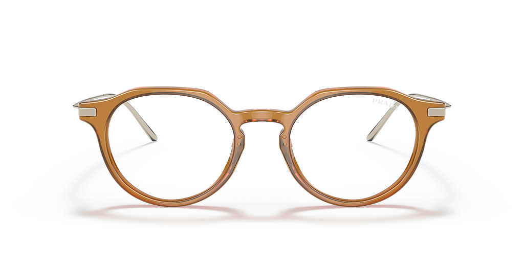 S.P.トルナイト プリズマ Prada PR 12YS XL (51 - 20) with Transparent lenses and Tortoise