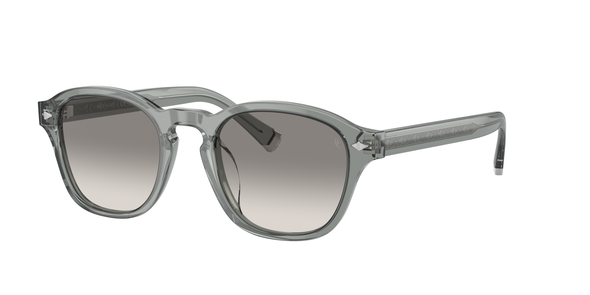 Brunello Cucinelli Unisex Sunglass BC4006S -  Frame color: Anthracite, Lens color: Jacaranda