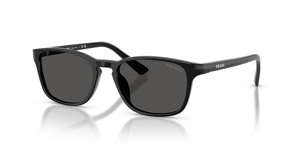 Prada PR D13SU S (52 - 18) with Grey lenses and Black frame