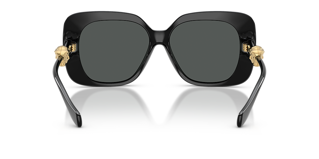 Versace VE4499U M (57 - 14) with Grey lenses and Black frame  display picture 2