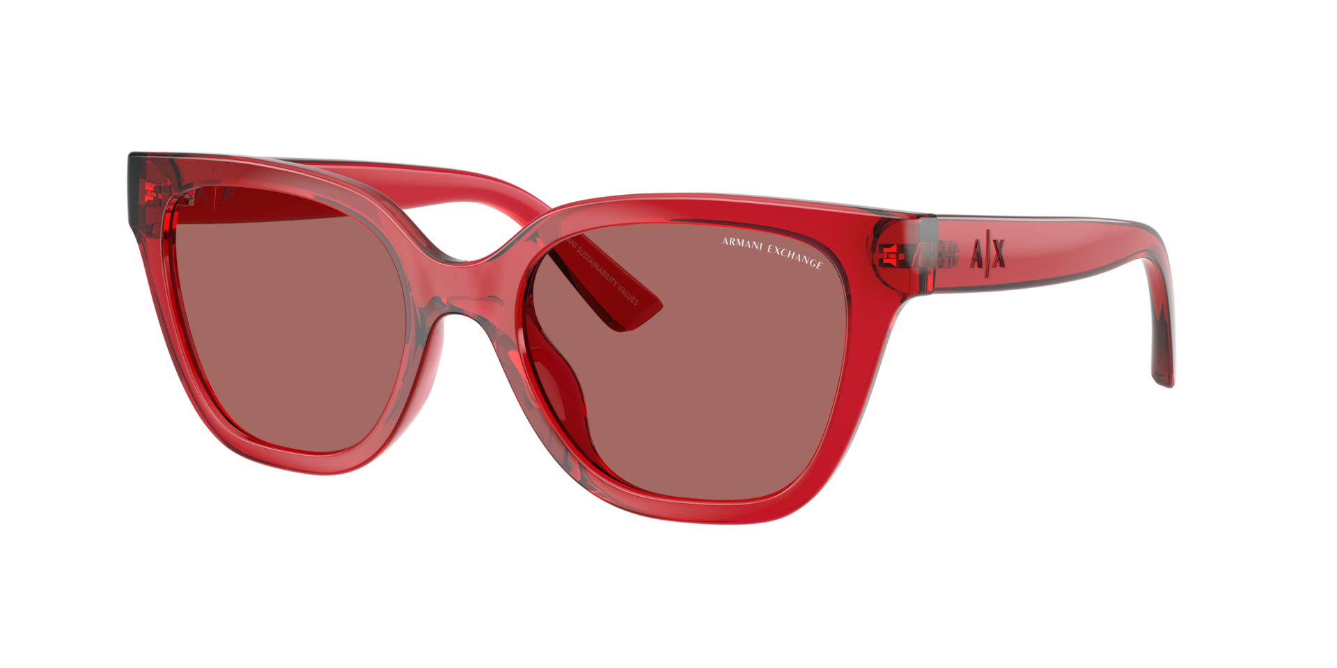 Armani Exchange AX4164SU M (53 - 19) with Violet lenses and Violet