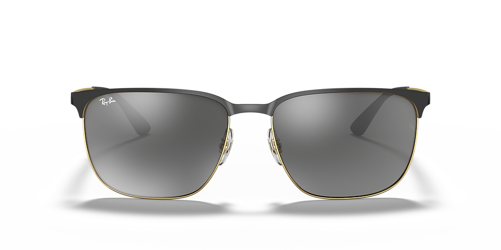 Ray-Ban RB3569 XL (59 - 17) with Grey lenses and Black frame