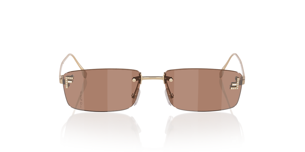 Fendi Fendi First Crystal FE4172US XS (54 - 16) with Silver lenses
