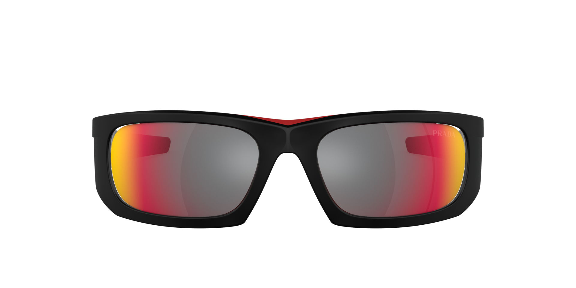 Prada Linea Rossa PS 02YS L (59 - 17) com Lentes Cinza e Armação Prada Linea Rossa PS 02YS L (59 - 17) com Lentes Cinza e Armação