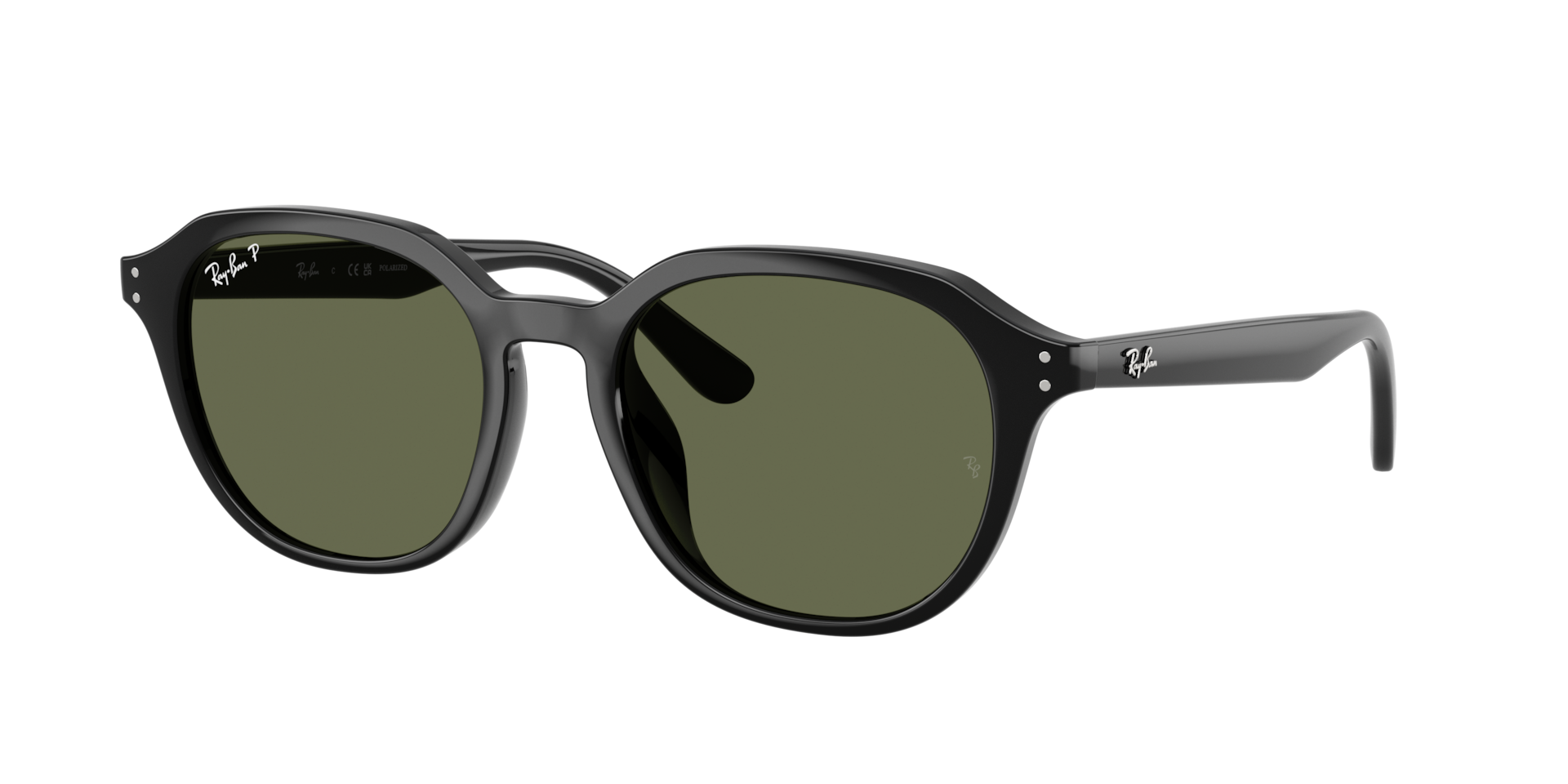 ＊Rayca＊ Ray-Ban RB4459D XL (54 - 19) with Green lenses and Black frame