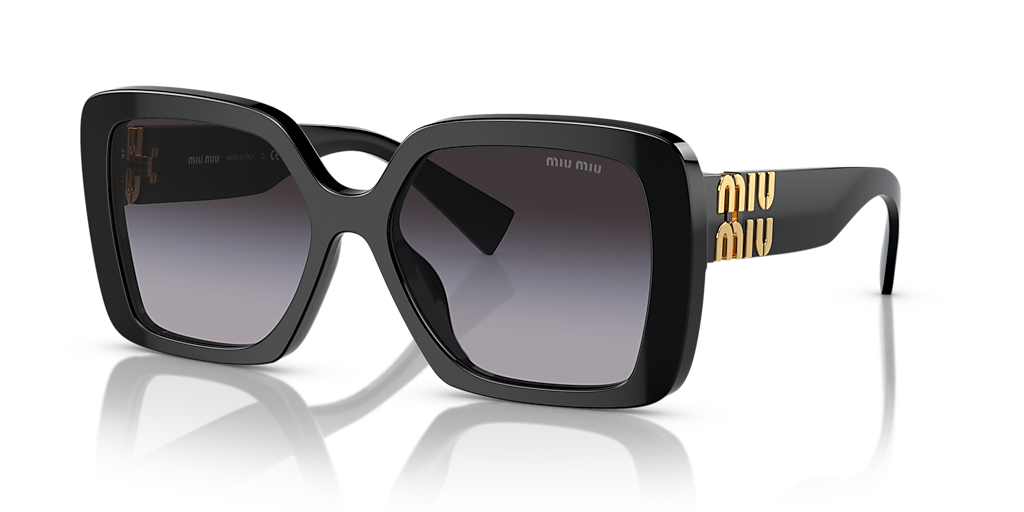 Miu Miu MU 10YS M (56 - 17) with Grey lenses and Black frame