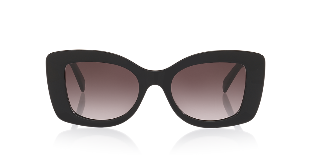 Celine Clear Frame Brown Gradient Lens Women\'s Sunglasses Celine CL4002UN 45F Sunglasses Women main image 2