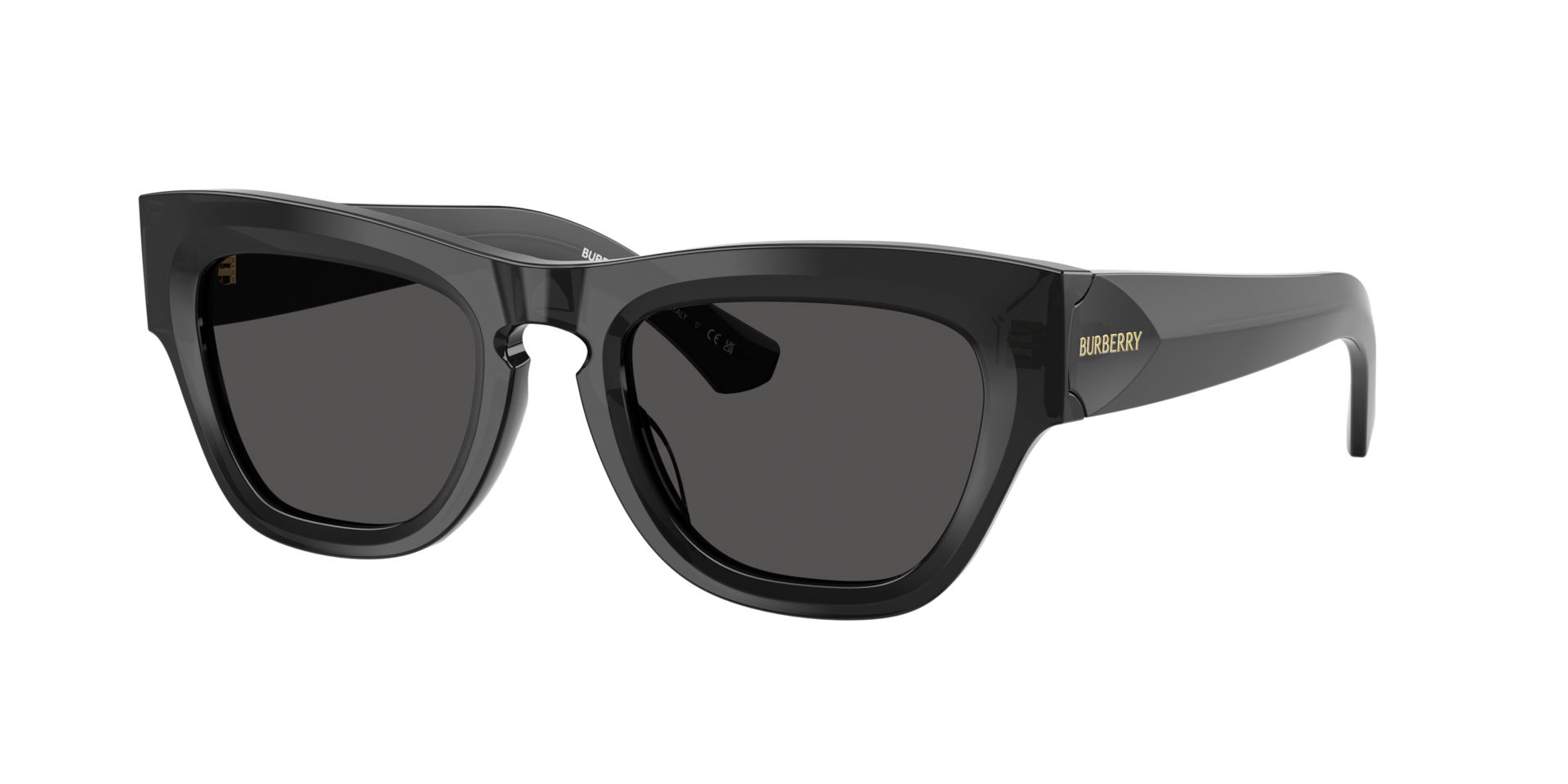 Burberry Woman Sunglass BE4440U -  Frame color: Grey, Lens color: Dark Grey