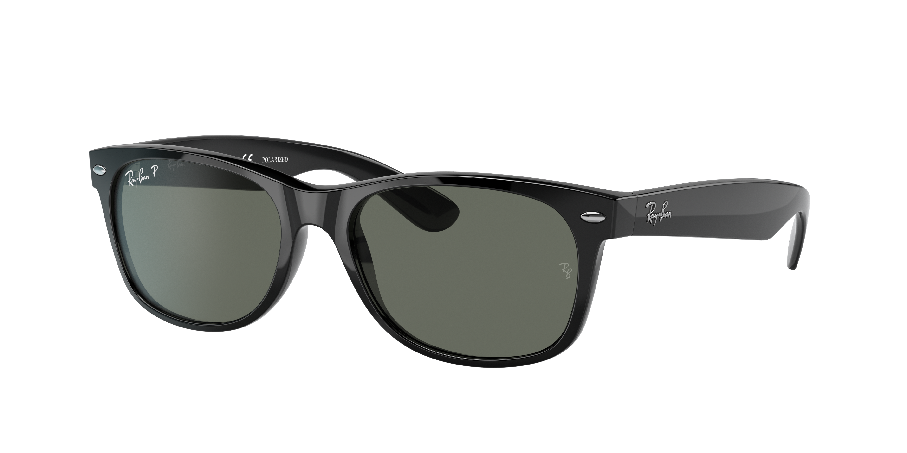 Ray-Ban New Wayfarer Classic M (55 - 18) with Green lenses and
