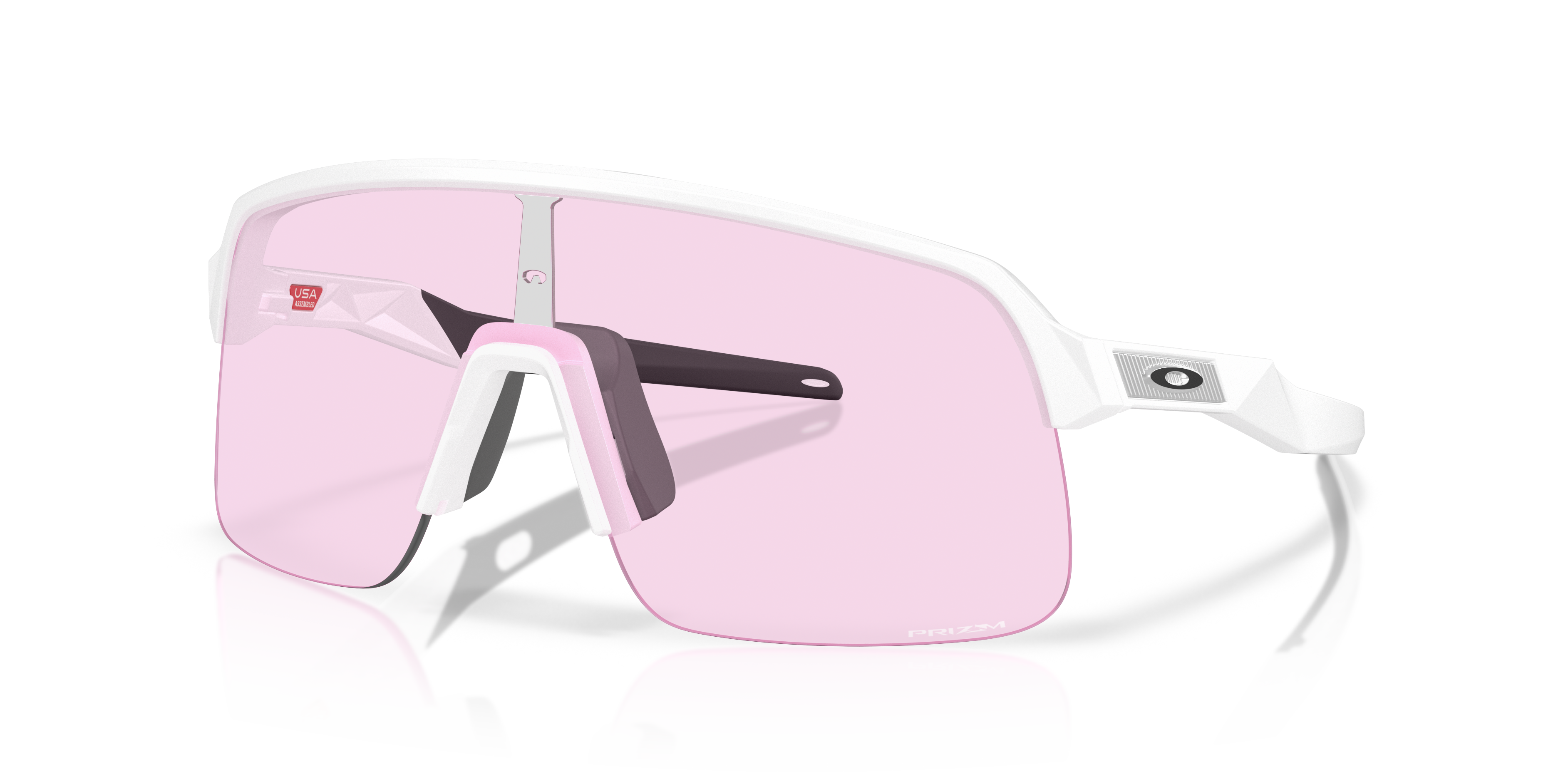 Oakley Sutro™ Lite S M (34 - 134) with Pink lenses and White frame