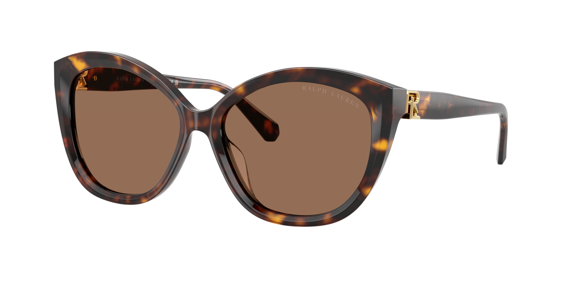 Ralph Lauren Woman Sunglass RL8225U -  Frame color: Dark Havana, Lens color: Brown
