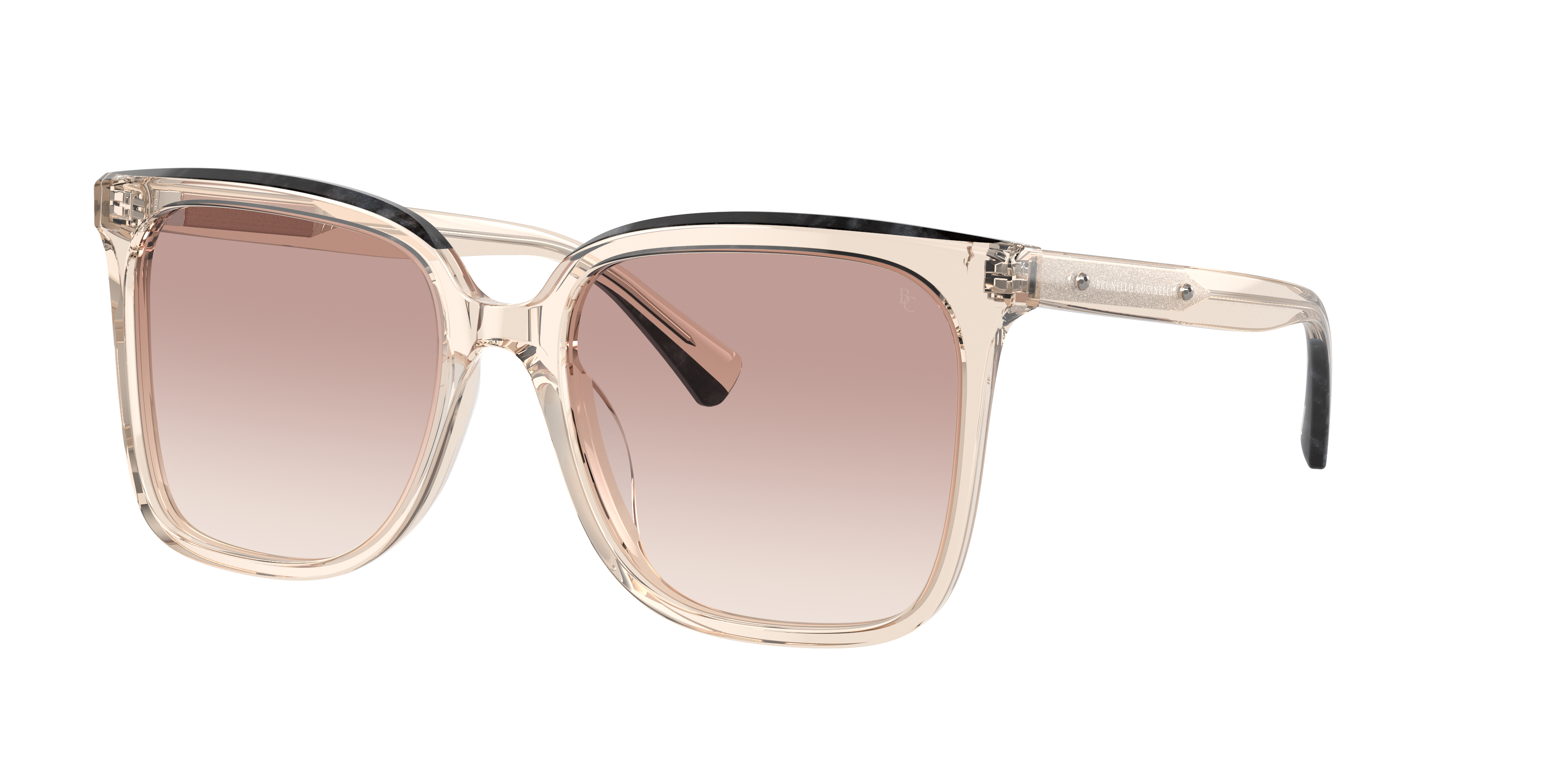 Brunello Cucinelli Woman Sunglass BC4007S -  Frame color: Peach/Monile, Lens color: Vintage Champagne