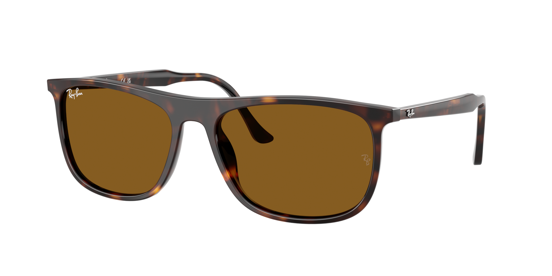 Ray-Ban Unisex Braun Sunglass Rb2216 - Rahmenfarbe: Havana, Linsenfarbe: