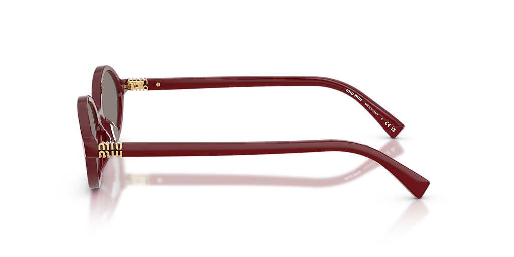 Miu Miu MU 04ZS S (50 - 18) with Grey lenses and Red frame