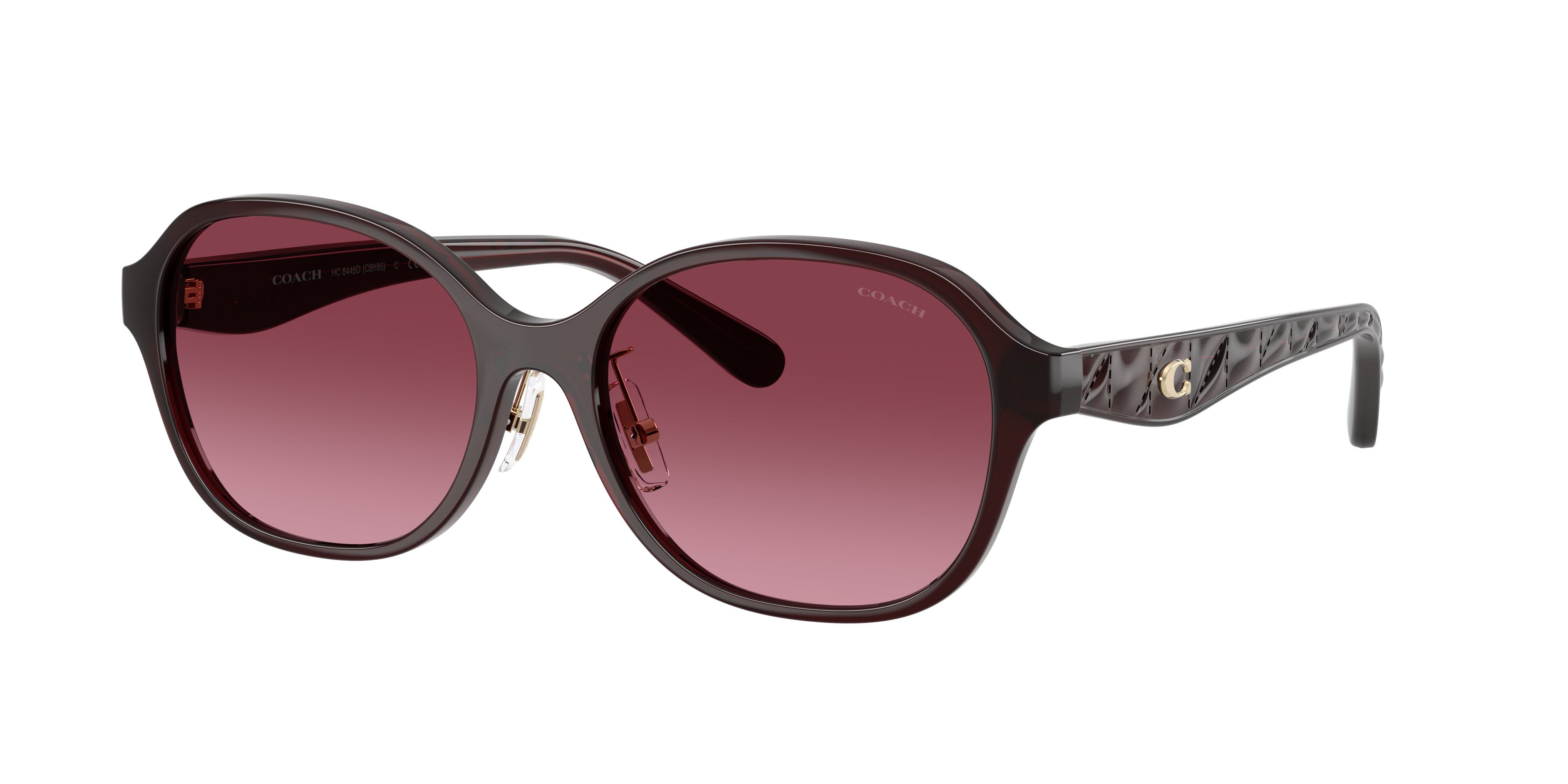Coach Woman Sunglass CBY85 -  Frame color: Milky Merlot, Lens color: Merlot Gradient