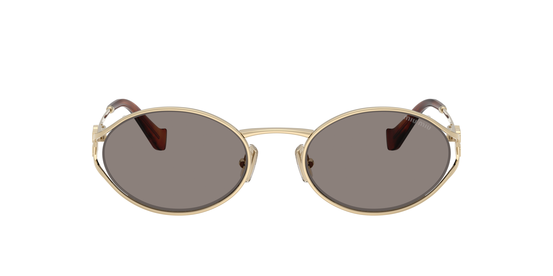 Miu Miu MU 52YS L (54 - 21) with Grey lenses and Gold frame