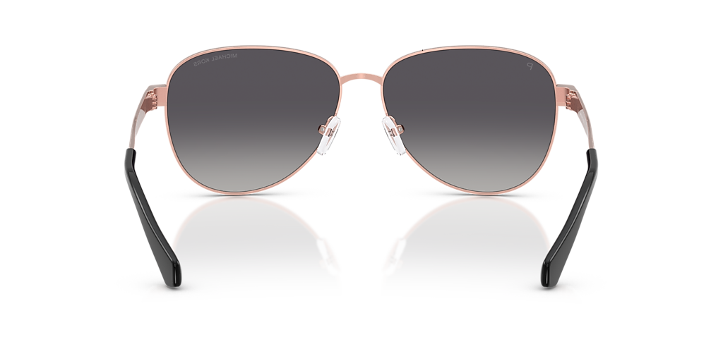Michael Kors Biarritz XXL (61 - 14) with Grey lenses and Pink