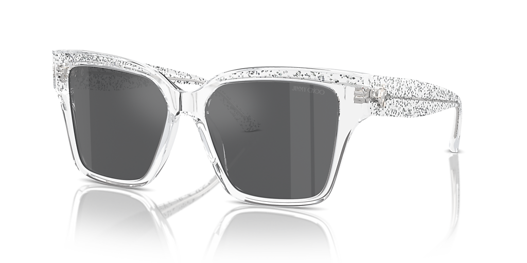 Jimmy Choo JC5003 M (55 - 16) with Silver lenses and Transparent